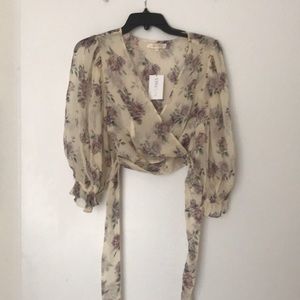 Loveshack fancy blouse